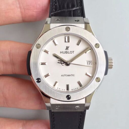 Hublot Classic Fusion 38MM 511.NX.2610.LR JJ Factory White Dial Replica Watch - UK Replica