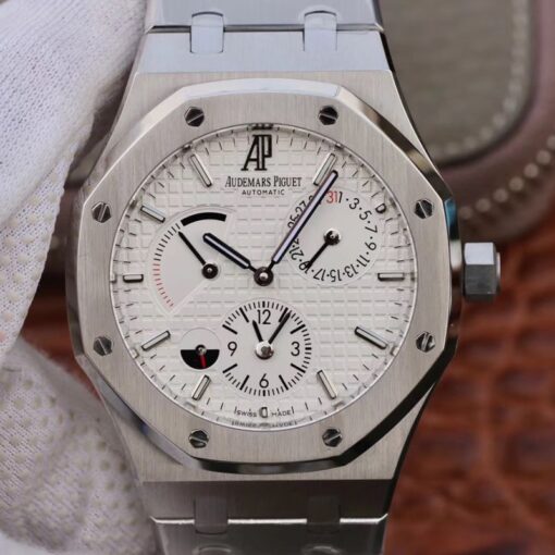 Audemars Piguet Royal Oak 41MM 26120ST.OO.1220ST.02 TWA Factory White Dial Replica Watch - UK Replica