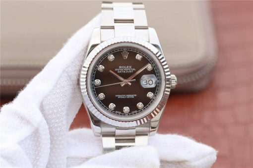 Replica EW Factory Rolex Datejust M126334-0011 Black Dial - Buy Replica Watches