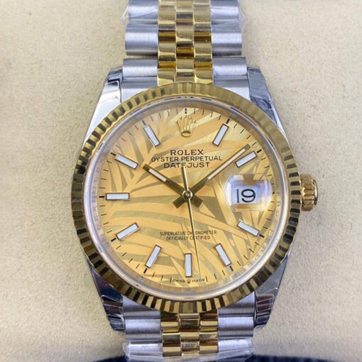 Replica EW Factory Rolex Datejust M126233-0037 Yellow Gold - Buy Replica Watches