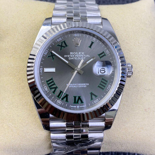 Replica Clean Factory Rolex Datejust M126334-0022 Grey Dial - Buy Replica Watches