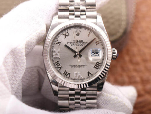 Replica EW Factory Rolex Datejust M126234-0029 Silver Dial - Buy Replica Watches