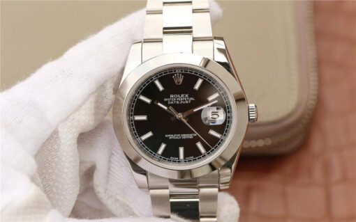 Replica EW Factory Rolex Datejust M126300-0011 Black Dial - Buy Replica Watches