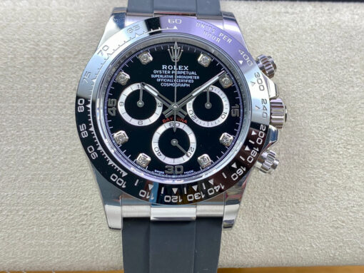 Replica BT Factory Rolex Daytona M116519LN-0025 Black Dial - Buy Replica Watches