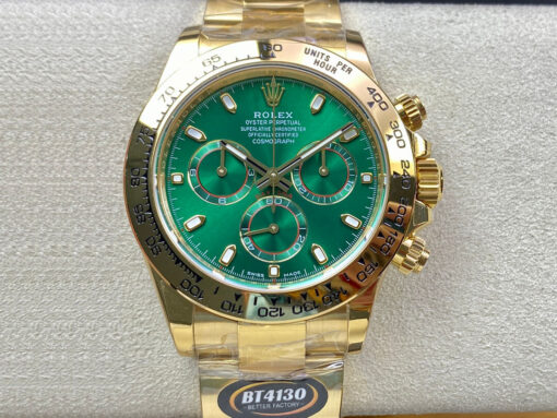 Replica BT Factory Rolex Daytona M116508-0013 Green Dial - Buy Replica Watches