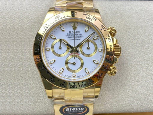 Replica BT Factory Rolex Daytona M116508-0001 White Dial - Buy Replica Watches