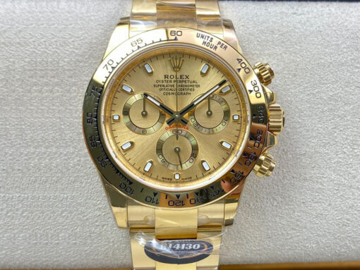 Replica BT Factory Rolex Daytona M116508-0003 Gold Dial - Buy Replica Watches