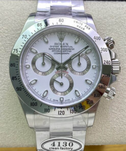 Replica Clean Factory Rolex Cosmograph Daytona 116520LN White Dial - Buy Replica Watches