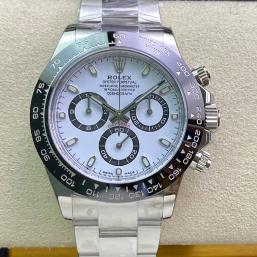 Replica Clean Factory Rolex Cosmograph Daytona M116500LN-0001 White Dial - Buy Replica Watches