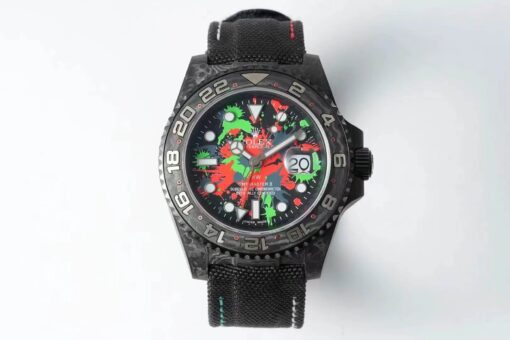 Replica Rolex GMT-MASTER II Diw Carbon Fiber Color Dial - Buy Replica Watches