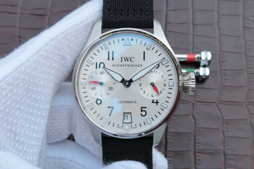 Replica ZF Factory IWC Pilot 3777 Limited Edition White Dial - Buy Replica Watches