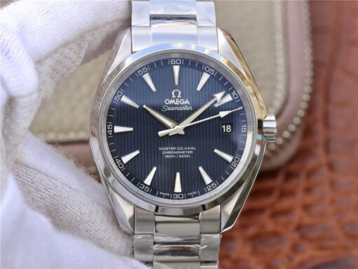 Replica VS Factory Omega Seamaster 231.10.42.21.03.001 Blue Dial - Buy Replica Watches