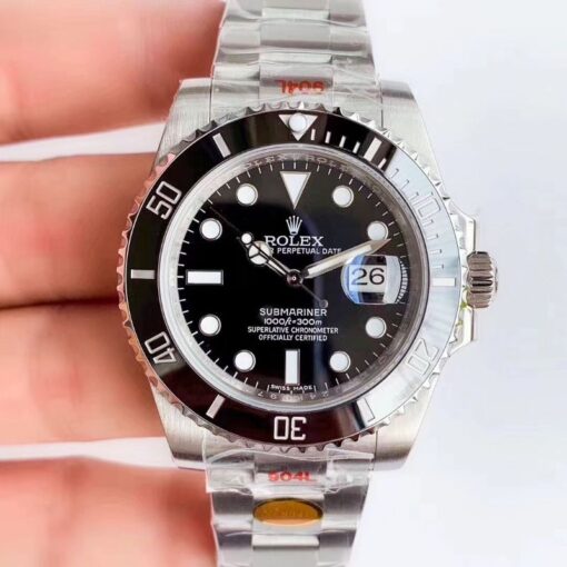 Replica Noob Factory Rolex Submariner 116610LN-97200 V10 Black Dial - Buy Replica Watches