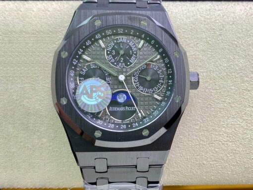 Replica APS Factory Audemars Piguet Royal Oak 26579CE.OO.1225CE.01 Black Dial - Buy Replica Watches