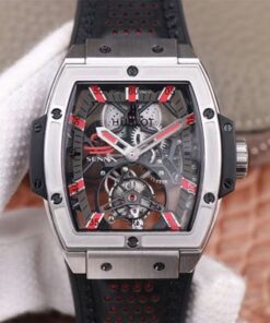 Replica JB Factory Hublot Masterpiece Tourbillon 906.NX.0129.VR.AES13 Red Hour Swiss HUB 9006 - Buy Replica Watches