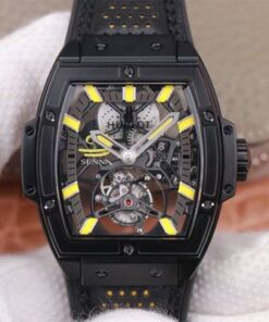 Replica JB Factory Hublot Masterpiece Tourbillon 906.ND.0129.VR.AES12 Skeletonized Dial - Buy Replica Watches