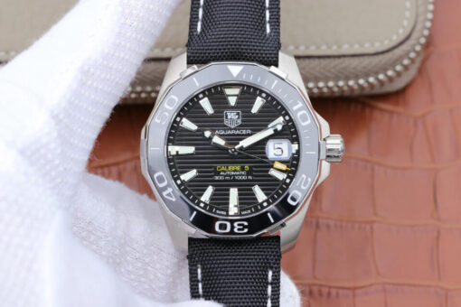 Replica V6 Factory Tag Heuer Aquaracer 300M WAY211A.FC6362 Black Dial - Buy Replica Watches