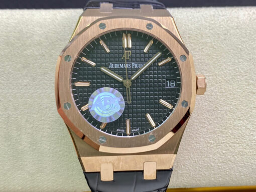 Replica APS Factory Audemars Piguet Royal Oak 15500OR.OO.D002CR.01 Black Dial - Buy Replica Watches