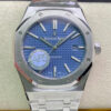 Replica APS Factory Audemars Piguet Royal Oak 15400ST.OO.1220ST.03 Blue Dial - Buy Replica Watches