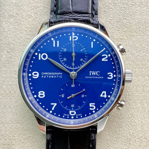 Replica ZF Factory IWC Portugieser IW371601 Blue Dial - Buy Replica Watches