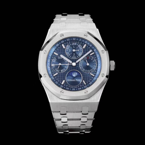 Replica APS Factory Audemars Piguet Royal Oak 26574ST.OO.1220ST.02 Blue Dial - Buy Replica Watches